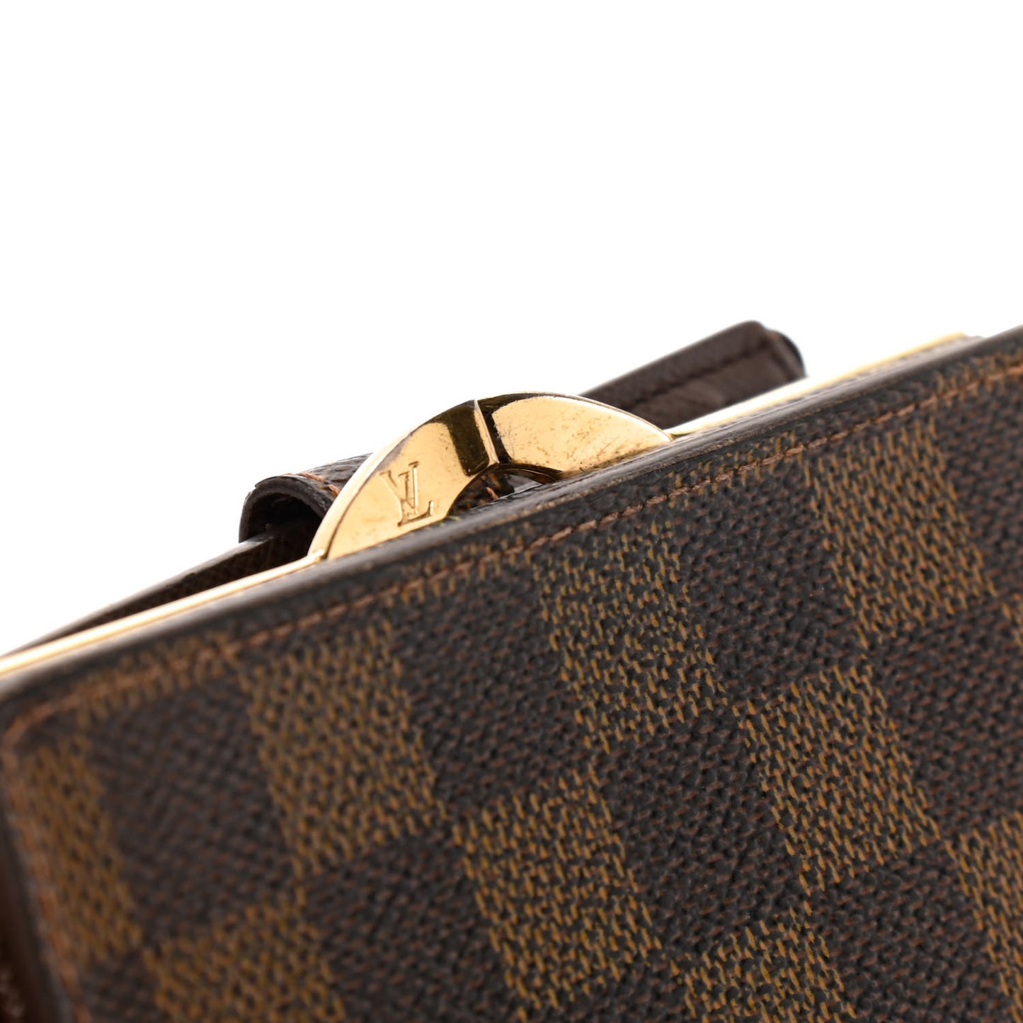 Damier Ebene French Purse Wallet