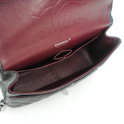 Chanel Caviar Quilted Jumbo Double Flap Black 5 of 8