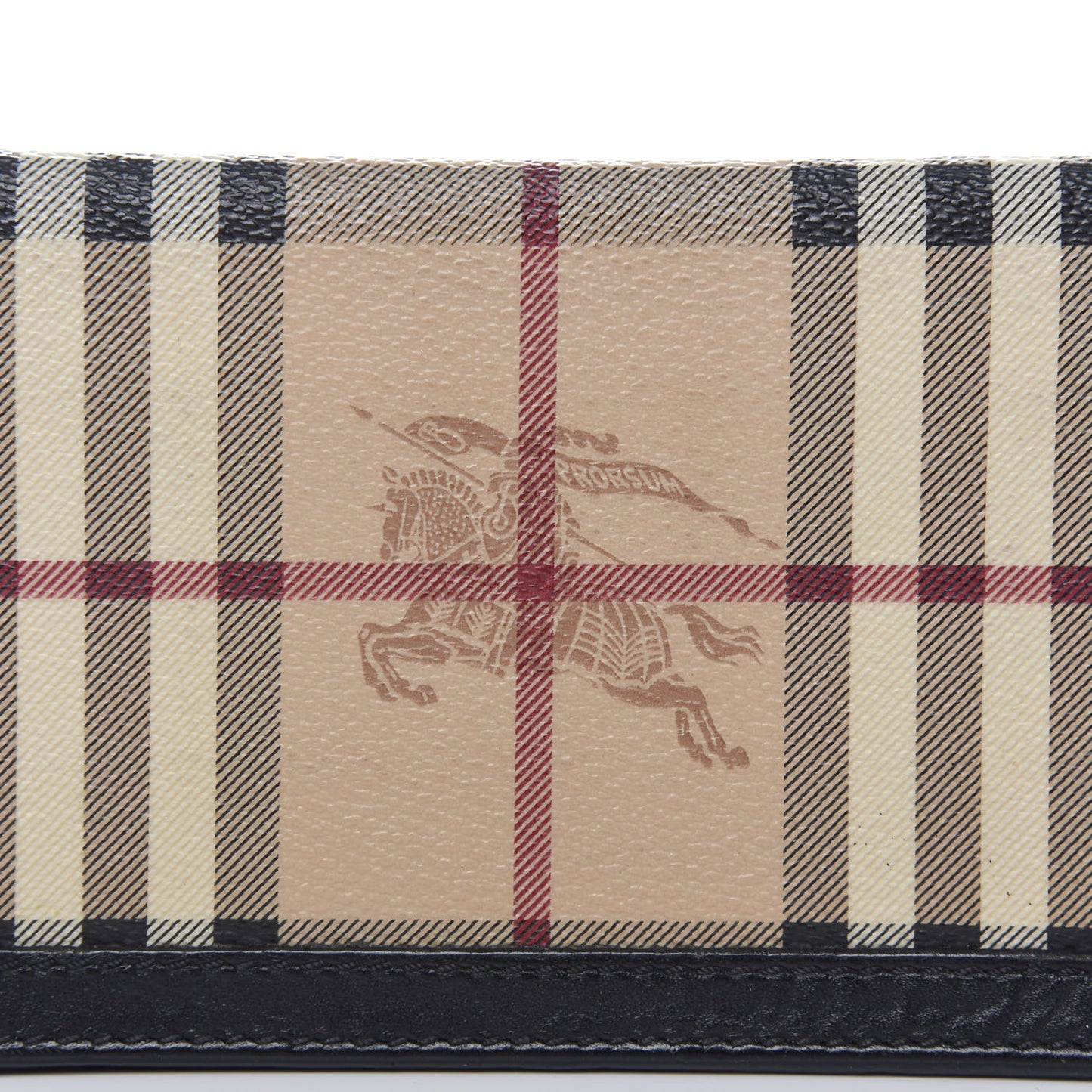 Haymarket Check Continental Wallet Chocolate