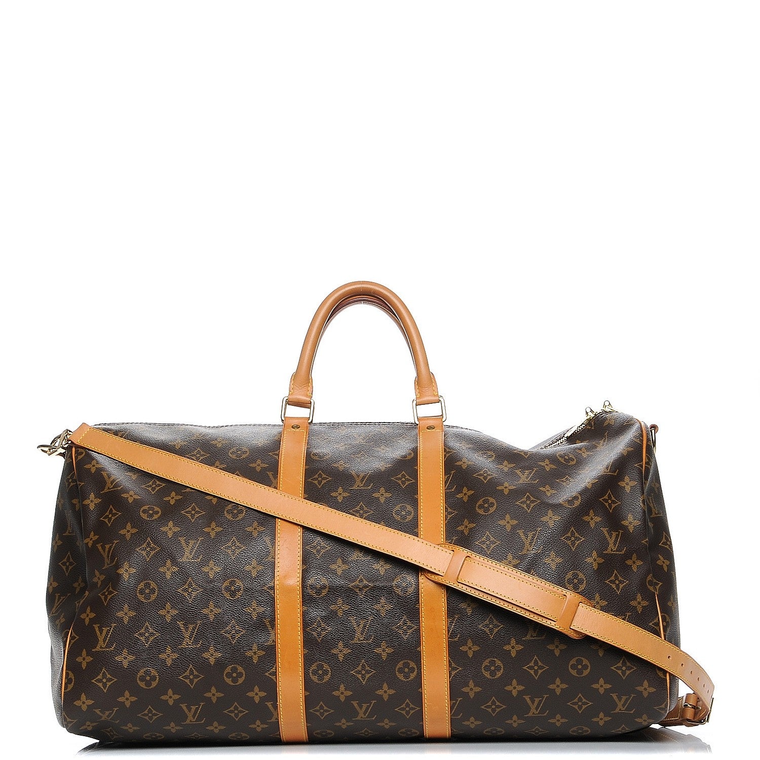 Louis Vuitton Monogram Keepall Bandouliere 55 1 of 12