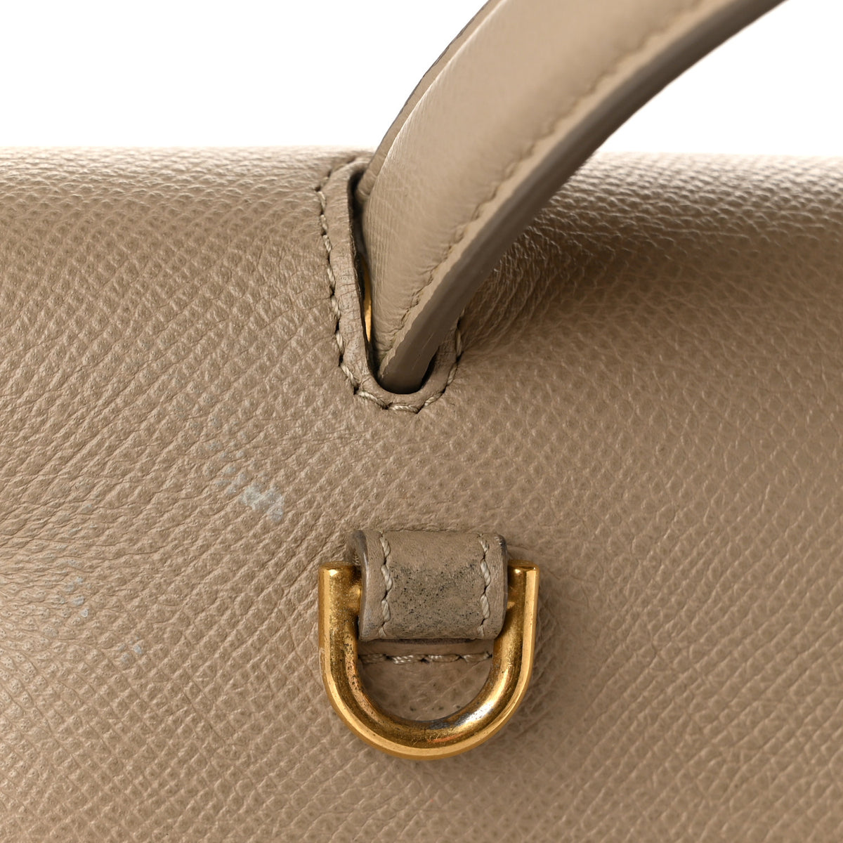 Celine Baby Grained Calfskin Micro Belt Bag Light Taupe 12 of 13