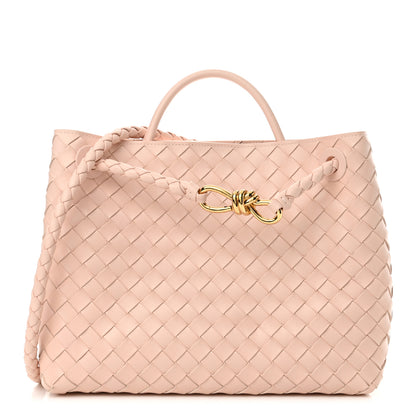 Bottega Veneta Nappa Intrecciato Medium Andiamo Shoulder Bag Cameo 1 of 10