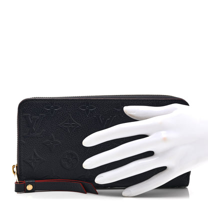 Louis Vuitton Empreinte Zippy Wallet Marine Rouge 2 of 10