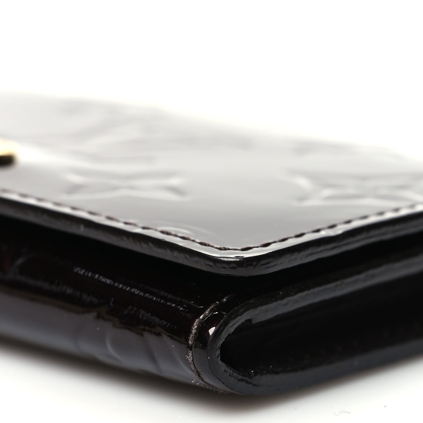 Vernis Business Card Holder Amarante
