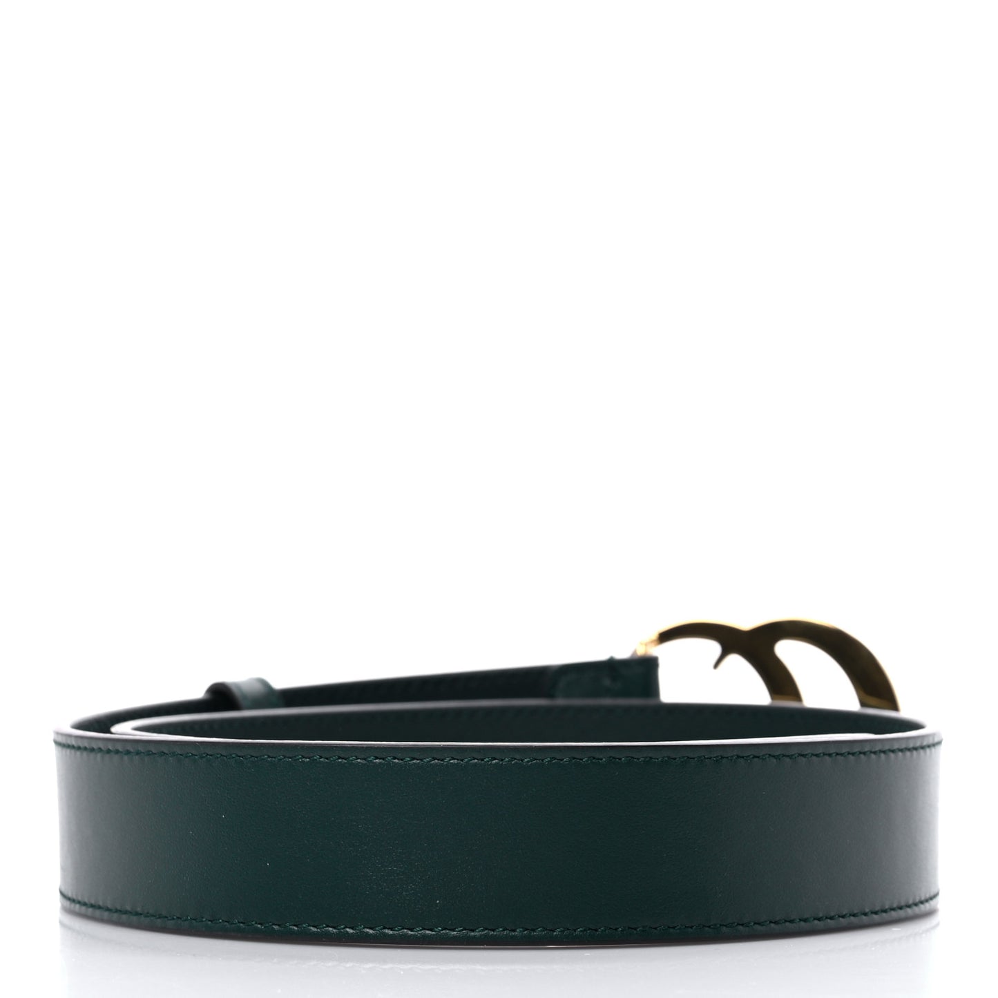 Plutone Calfskin Double G 30mm Belt 70 28 Verde
