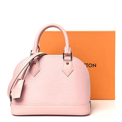 Louis Vuitton Epi Alma BB Rose Ballerine 10 of 10