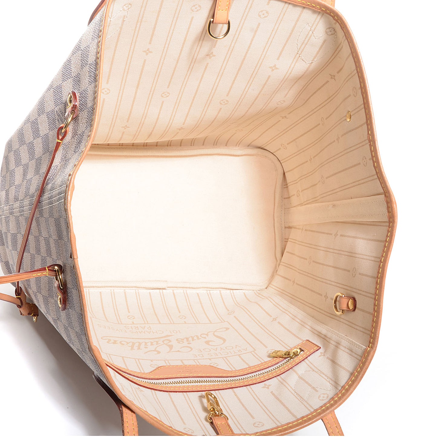 Damier Azur Neverfull MM