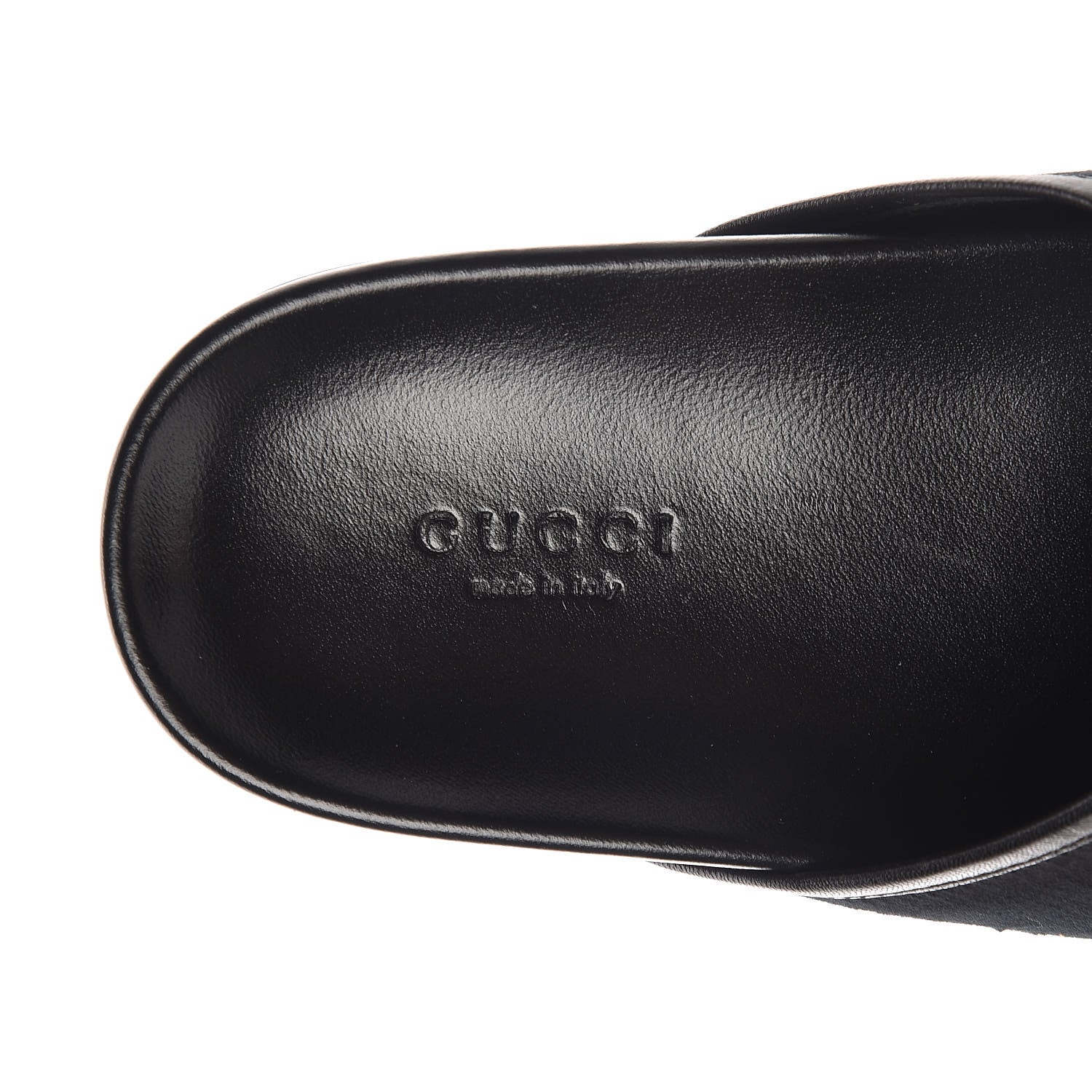 Gucci Softy Velvet Malaga Kid Bee Star Embroidered Womens Horsebit River Slippers 37 Black 6 of 10