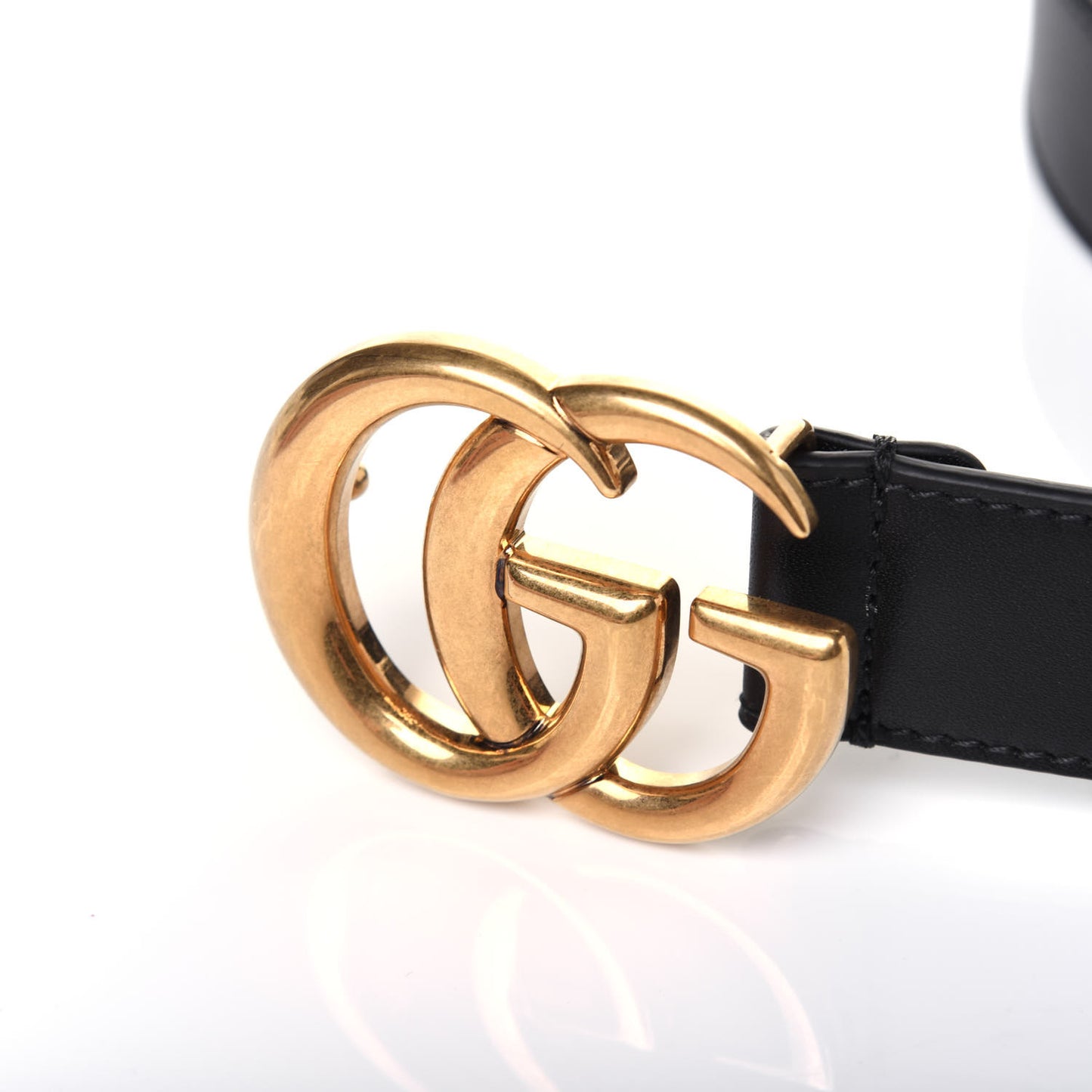 Calfskin Double G 30mm Belt 90 36 Black
