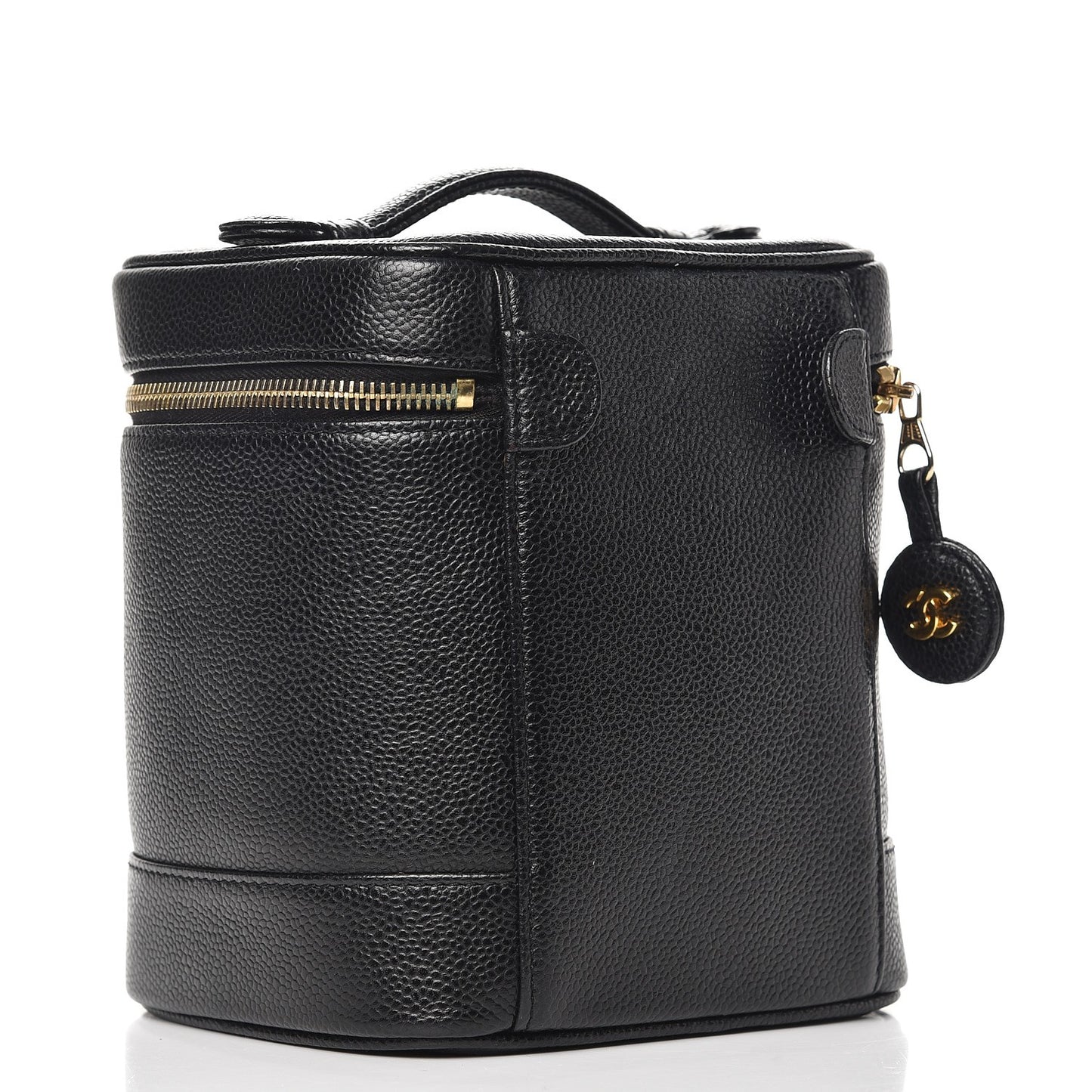 Caviar Cosmetic Vanity Bag Black