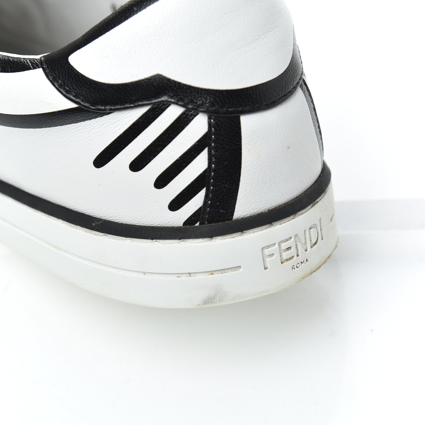 X JOSHUA VIDES Nappa Rockoclick Slip On Sneakers 37.5 Snow White Black