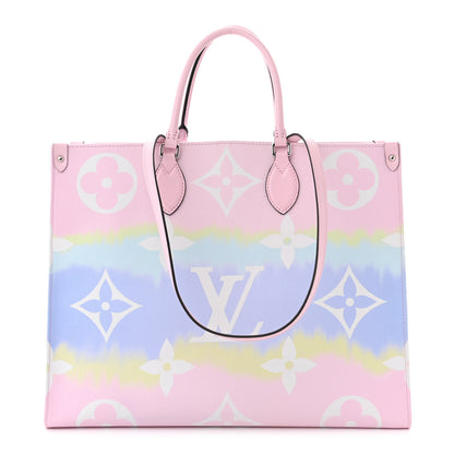 Louis Vuitton Monogram Escale Onthego GM Pastel 1 of 9