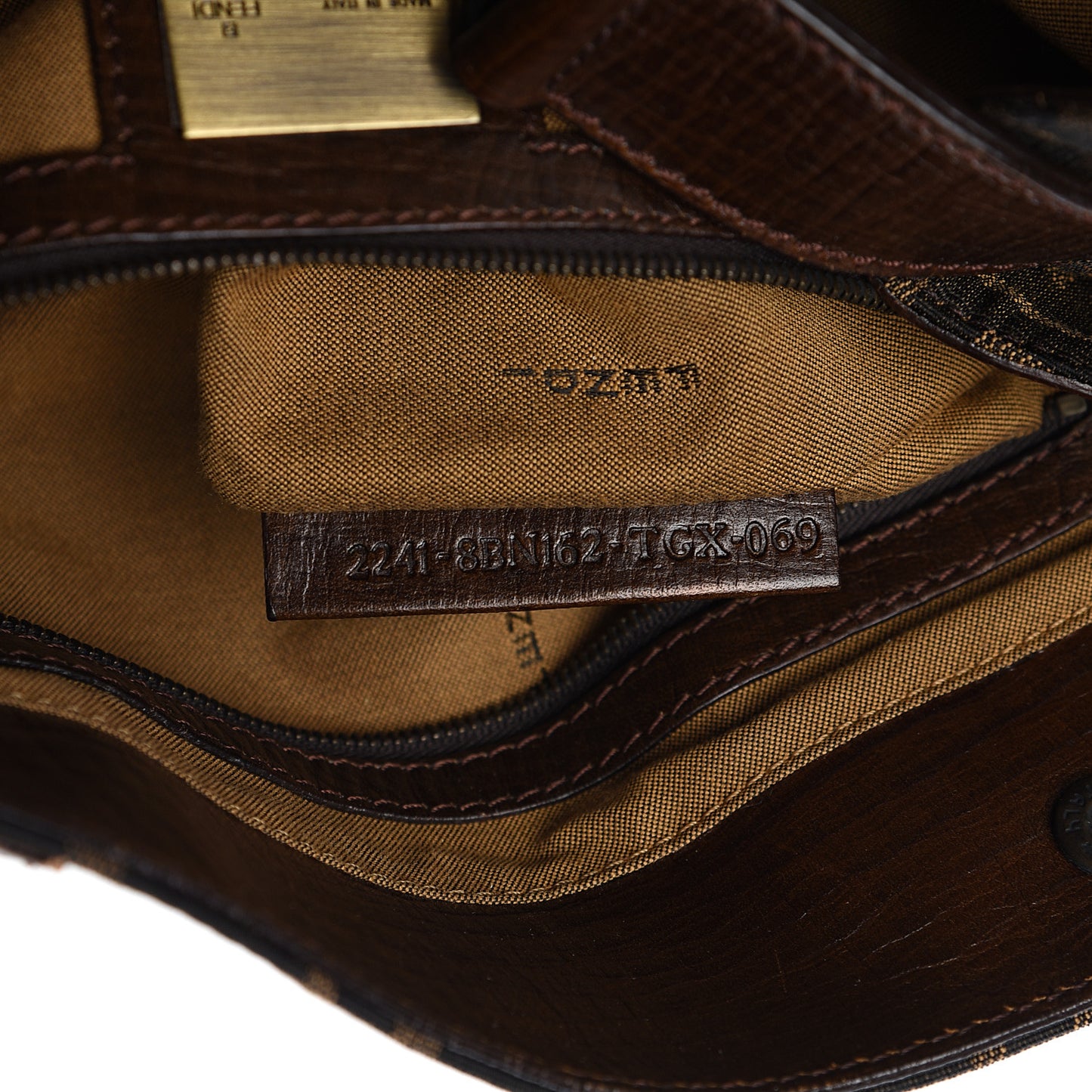 Zucca Bag De Jour Tobacco