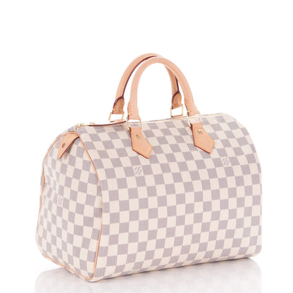 Louis Vuitton Damier Azur Speedy 30 3 of 8