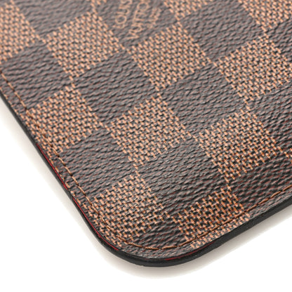 Louis Vuitton Damier Ebene Neverfull MM GM Pochette 8 of 10
