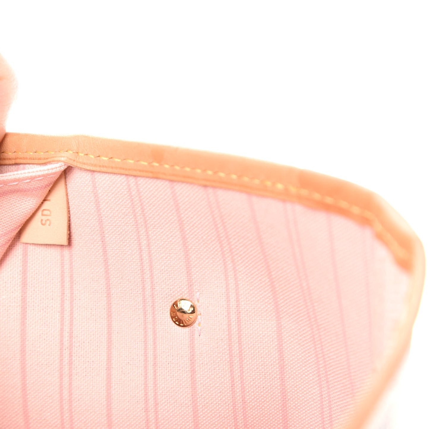 Damier Azur Neo Neverfull MM Rose Ballerine