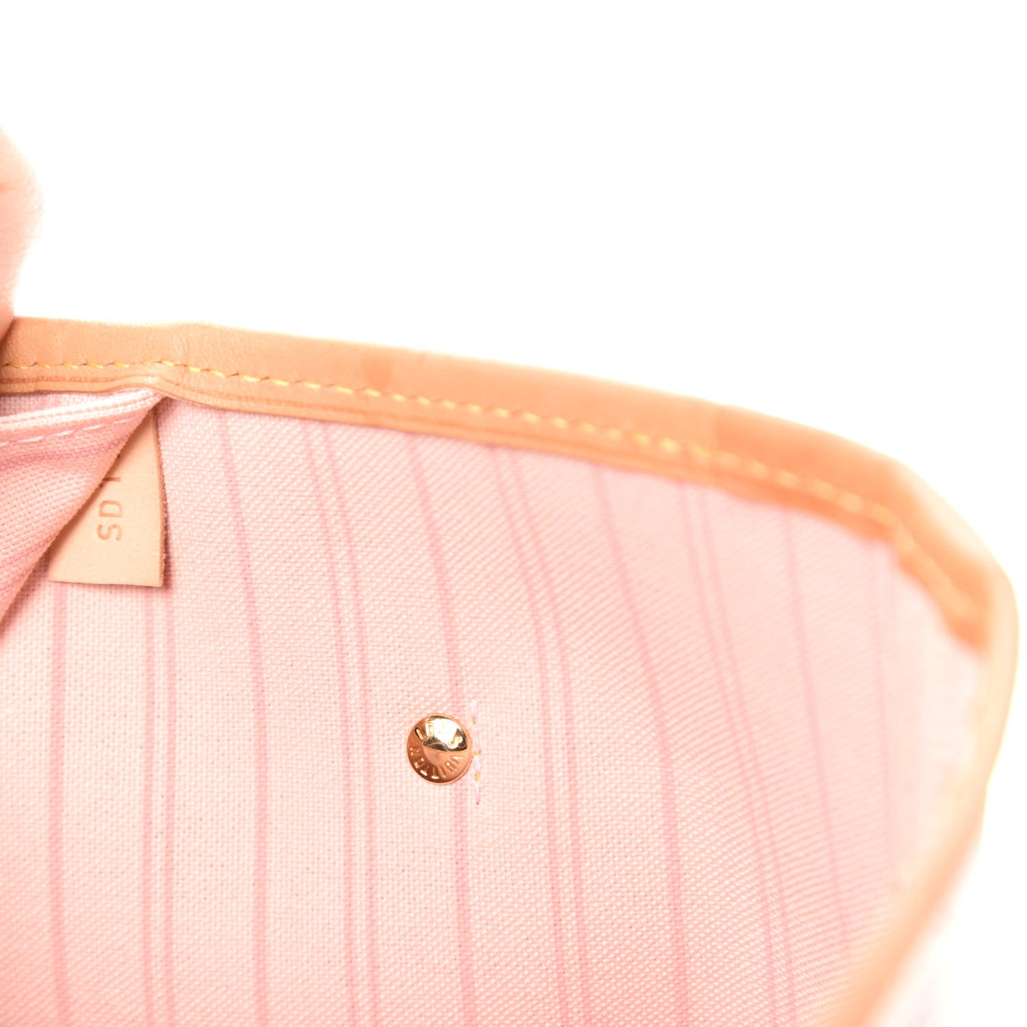 Louis Vuitton Damier Azur Neo Neverfull MM Rose Ballerine 9 of 11