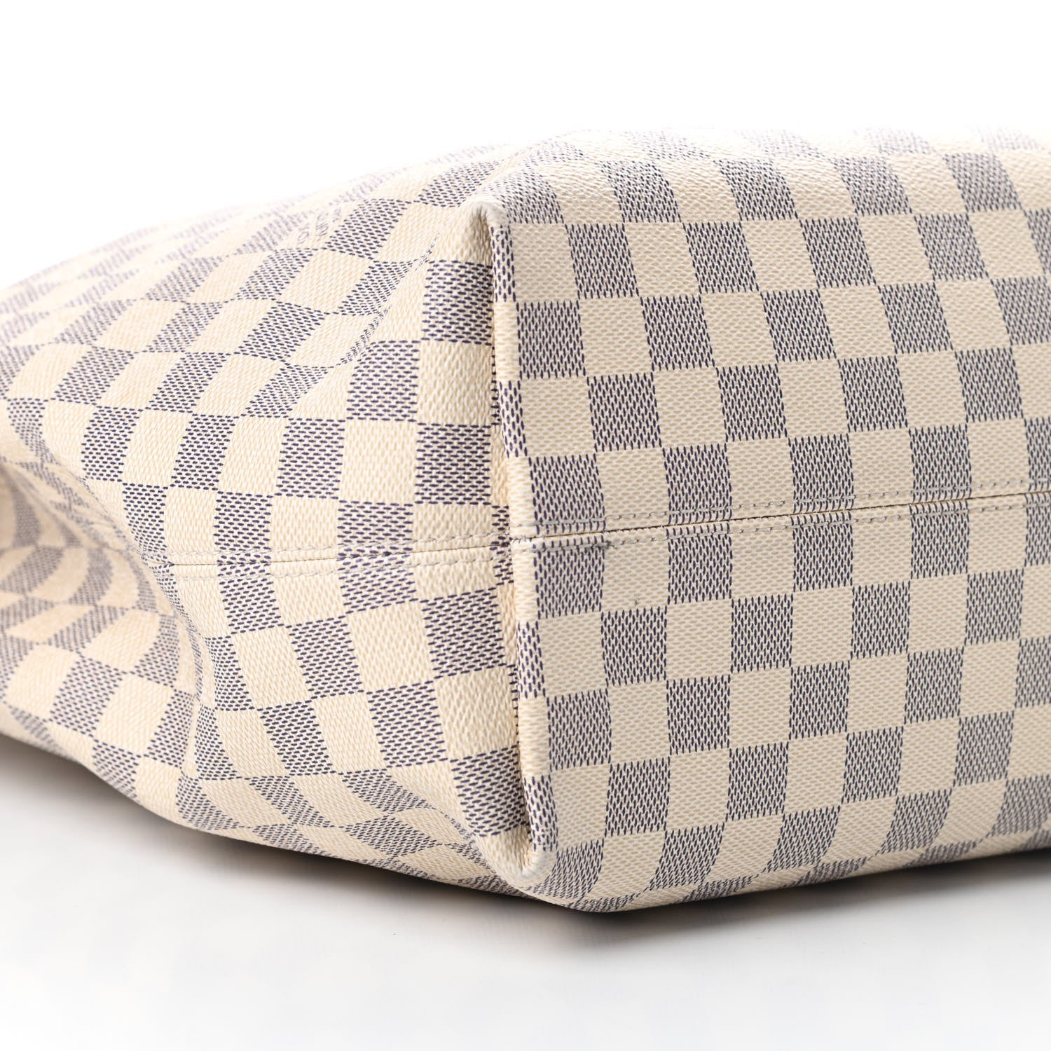 Louis Vuitton Damier Azur Graceful MM Rose Ballerine 10 of 16