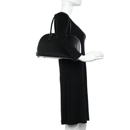 Prada Goatskin Bowling Bag Black 2 of 14