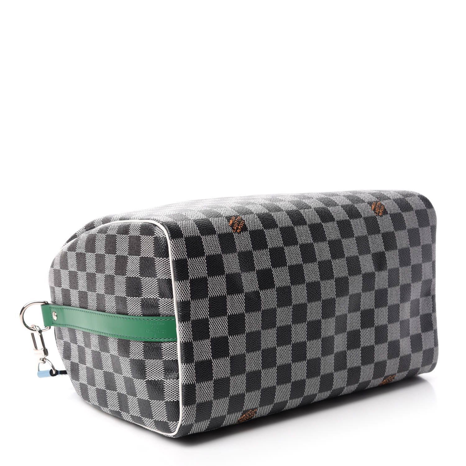 Louis Vuitton Damier Speedy Bandouliere 30 Black White 4 of 14