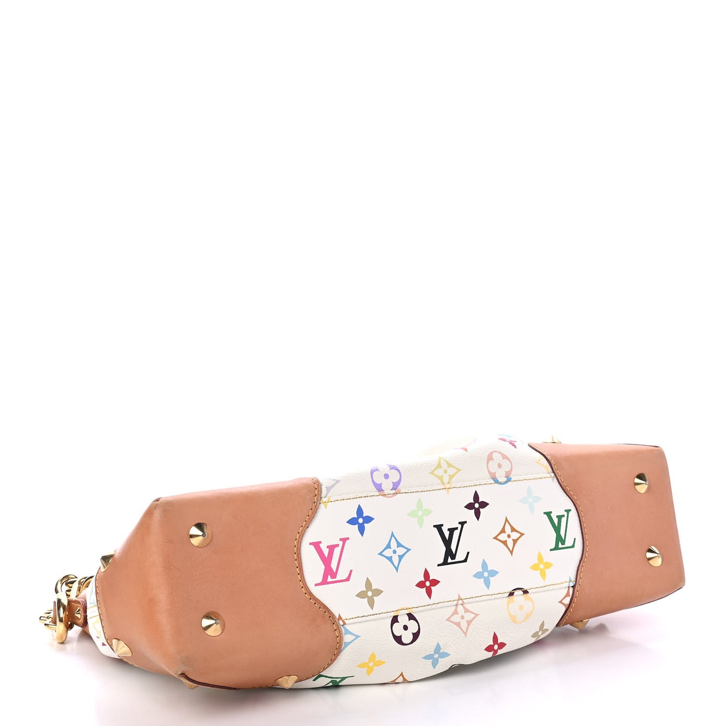 Monogram Multicolor Judy MM White