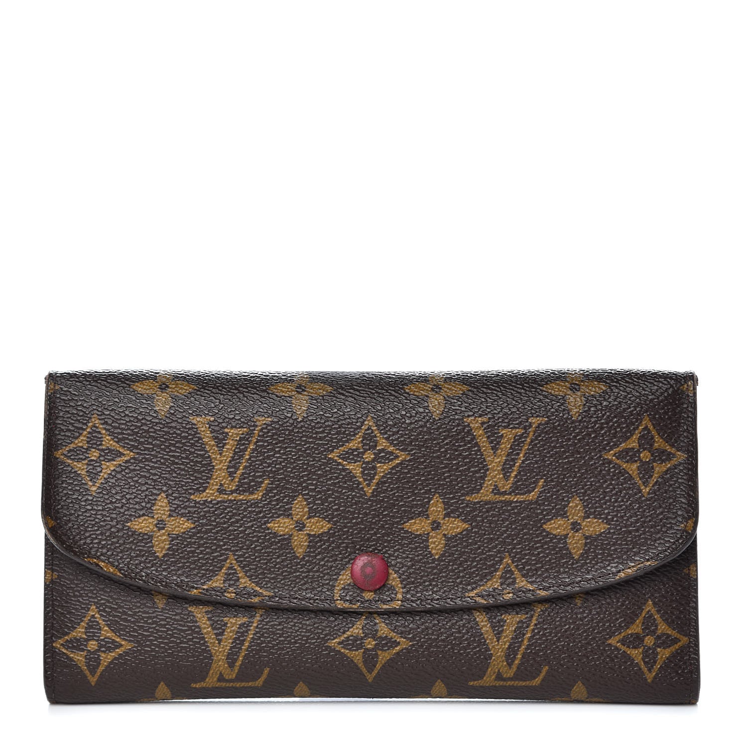 Louis Vuitton Monogram Emilie Wallet Fuchsia 1 of 16