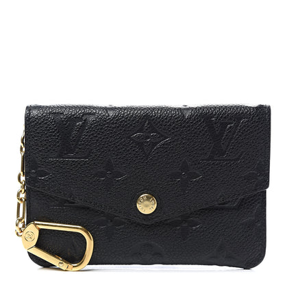 Louis Vuitton Empreinte Key Pouch Black 1 of 5