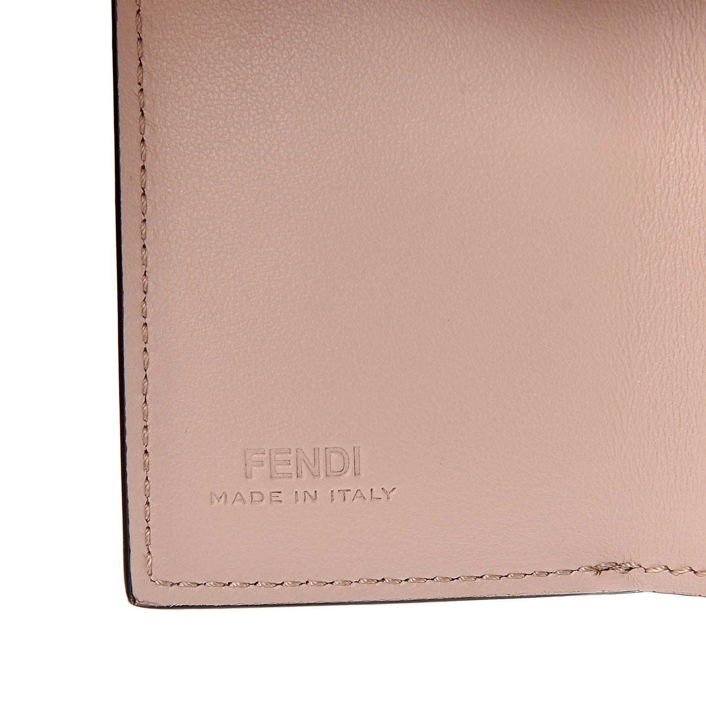 Vitello Liberty Lucido F is Fendi Micro Tri-Fold Envelope Wallet Soap