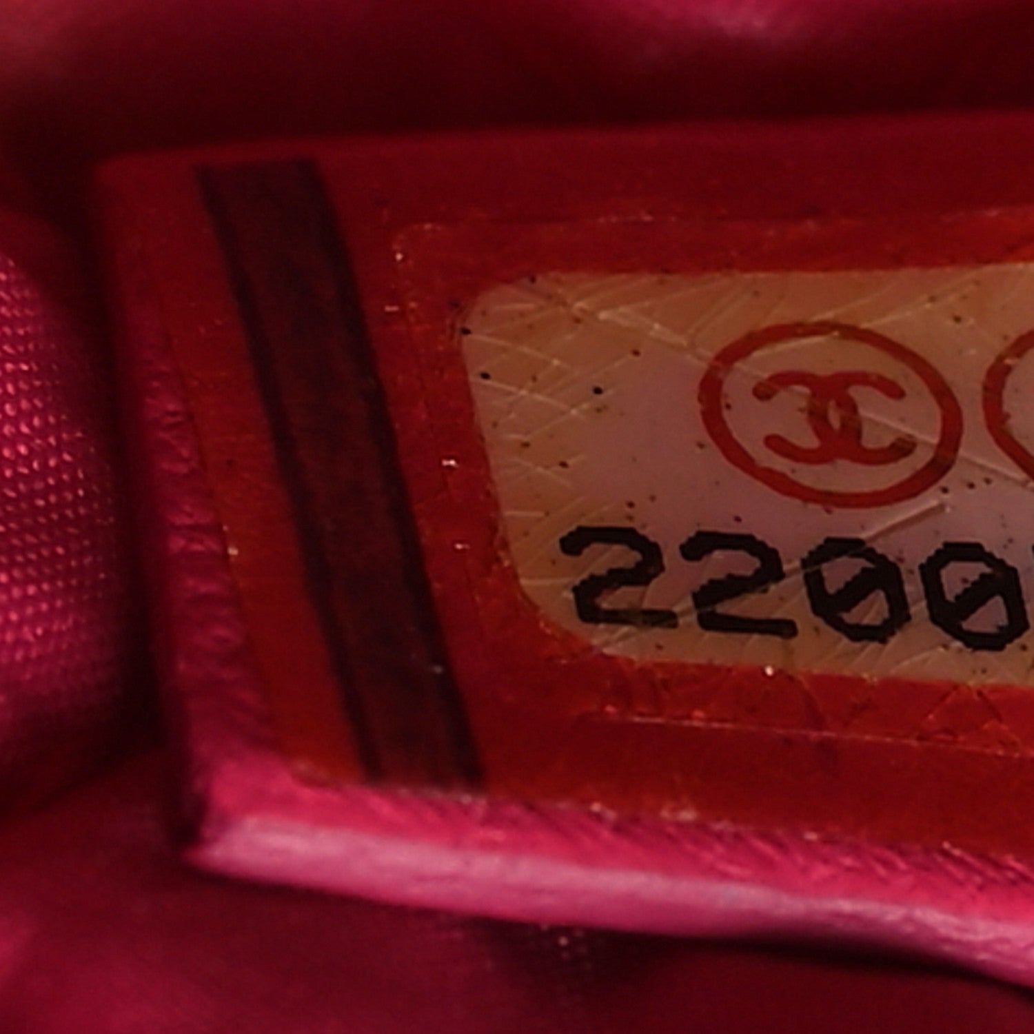 Chanel Lambskin Quilted Medium Cosmetic Case Dark Pink 7 of 7