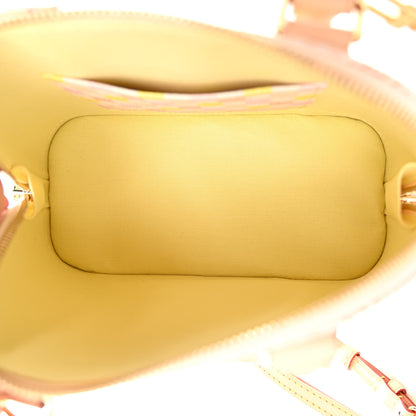 Louis Vuitton Damierlicious Alma BB Rose Peach 5 of 9