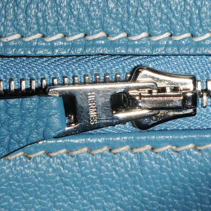 Hermes Togo Birkin 35 Blue Jean 10 of 28