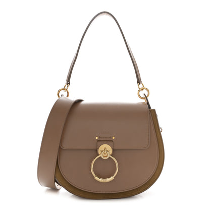 Chloe Calfskin Large Tess Bag Nut 1 of 13