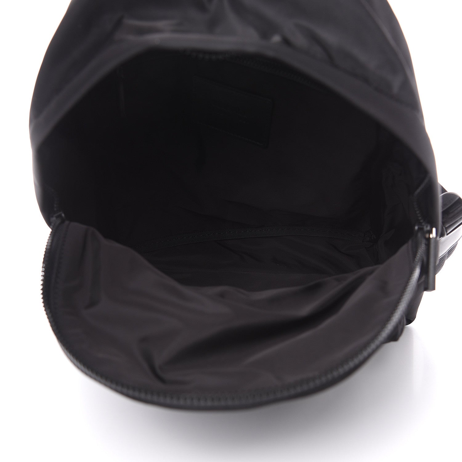 Versace Nylon 90's Vintage Young Logo Backpack Black 5 of 9
