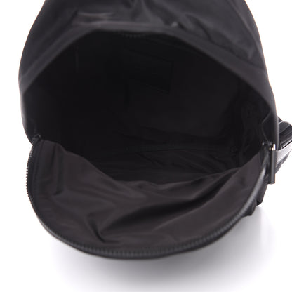 Versace Nylon 90's Vintage Young Logo Backpack Black 5 of 9