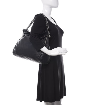 Chanel Lambskin Large Ultimate Soft Tote Black 2 of 9