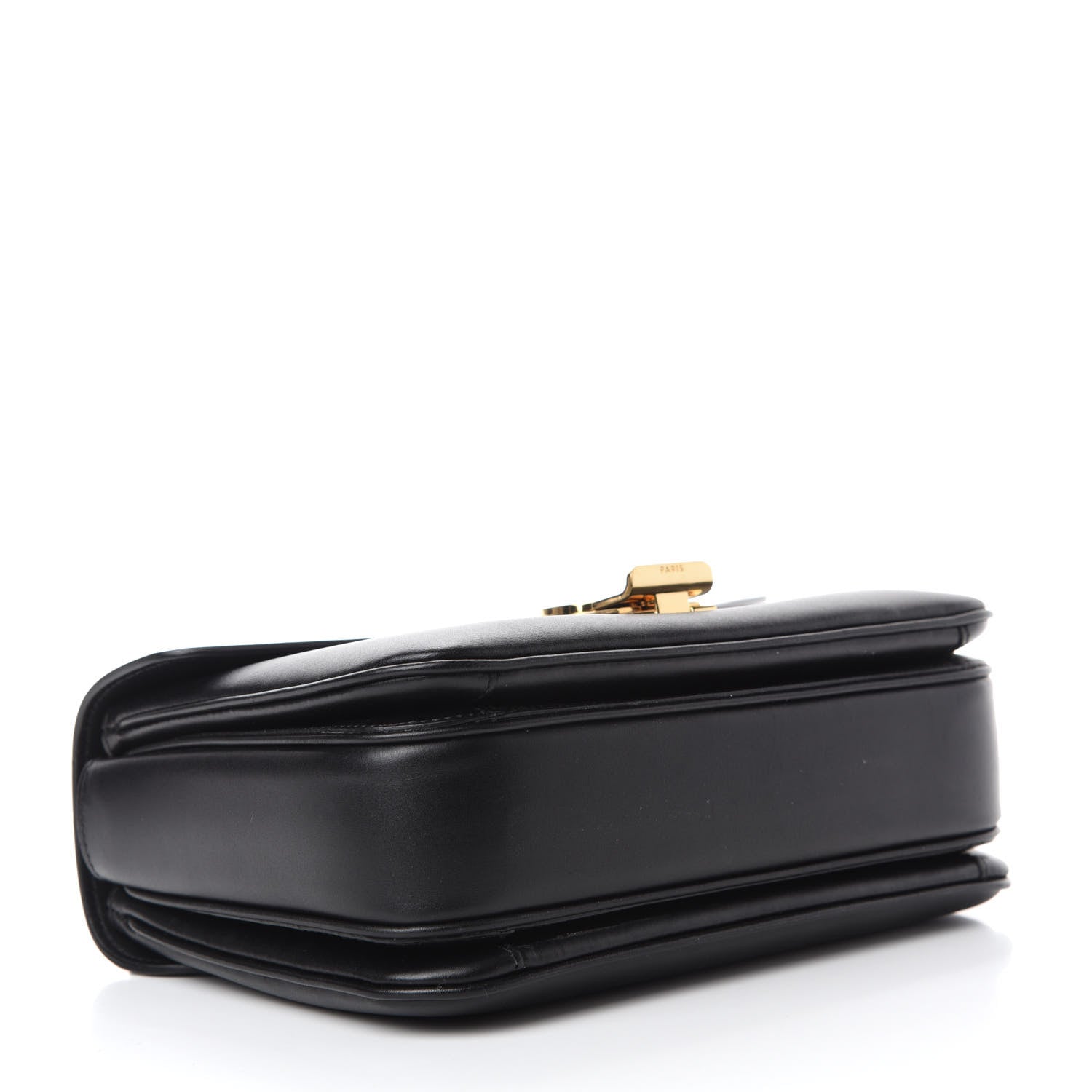 Celine Shiny Calfskin Medium C Bag Black 4 of 11