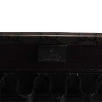 Gucci Monogram Train Cosmetic Trunk Dark Brown 8 of 9