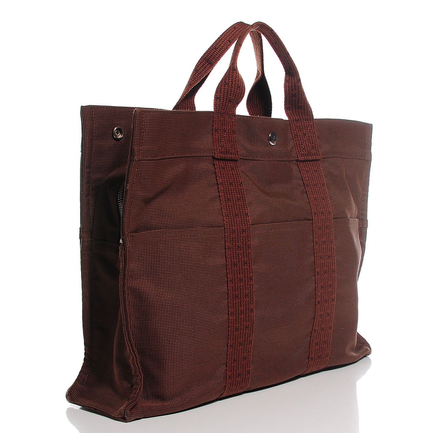 Canvas Herline MM Tote Brown