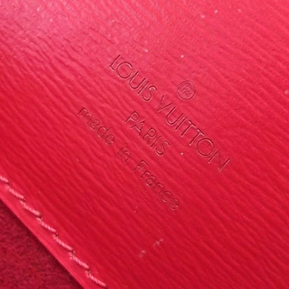 Louis Vuitton Epi Cluny Red 8 of 9