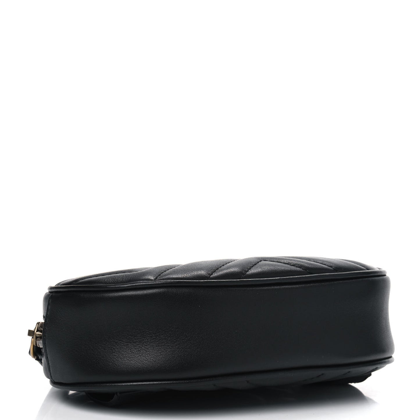 Calfskin Matelasse GG Marmont Belt Bag 85 34 Black