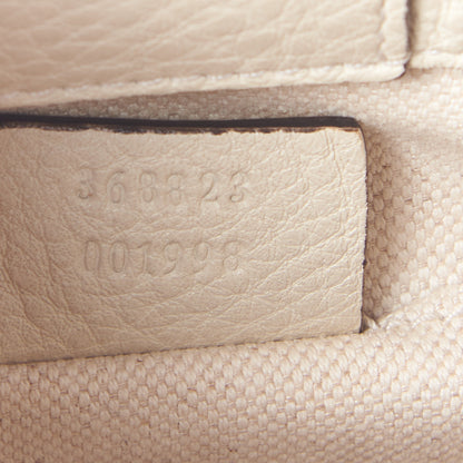 Gucci Calfskin Mini Bamboo Shopper Tote Off White 8 of 8