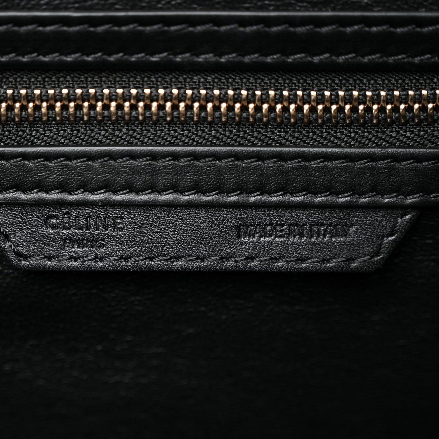 Velluto Calfskin Mini Tri-Color Luggage Navy