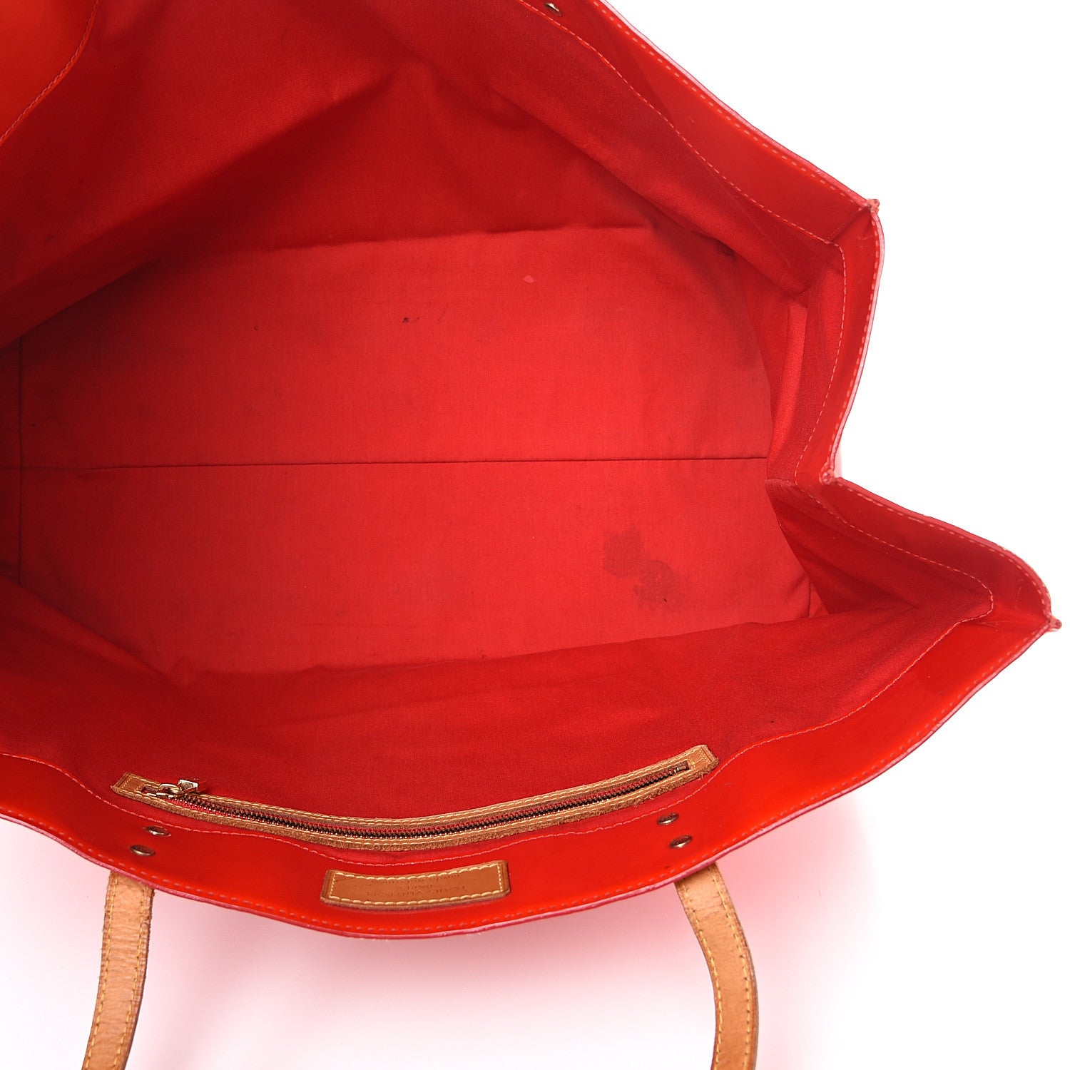 Louis Vuitton Vernis Reade GM Rouge 4 of 26