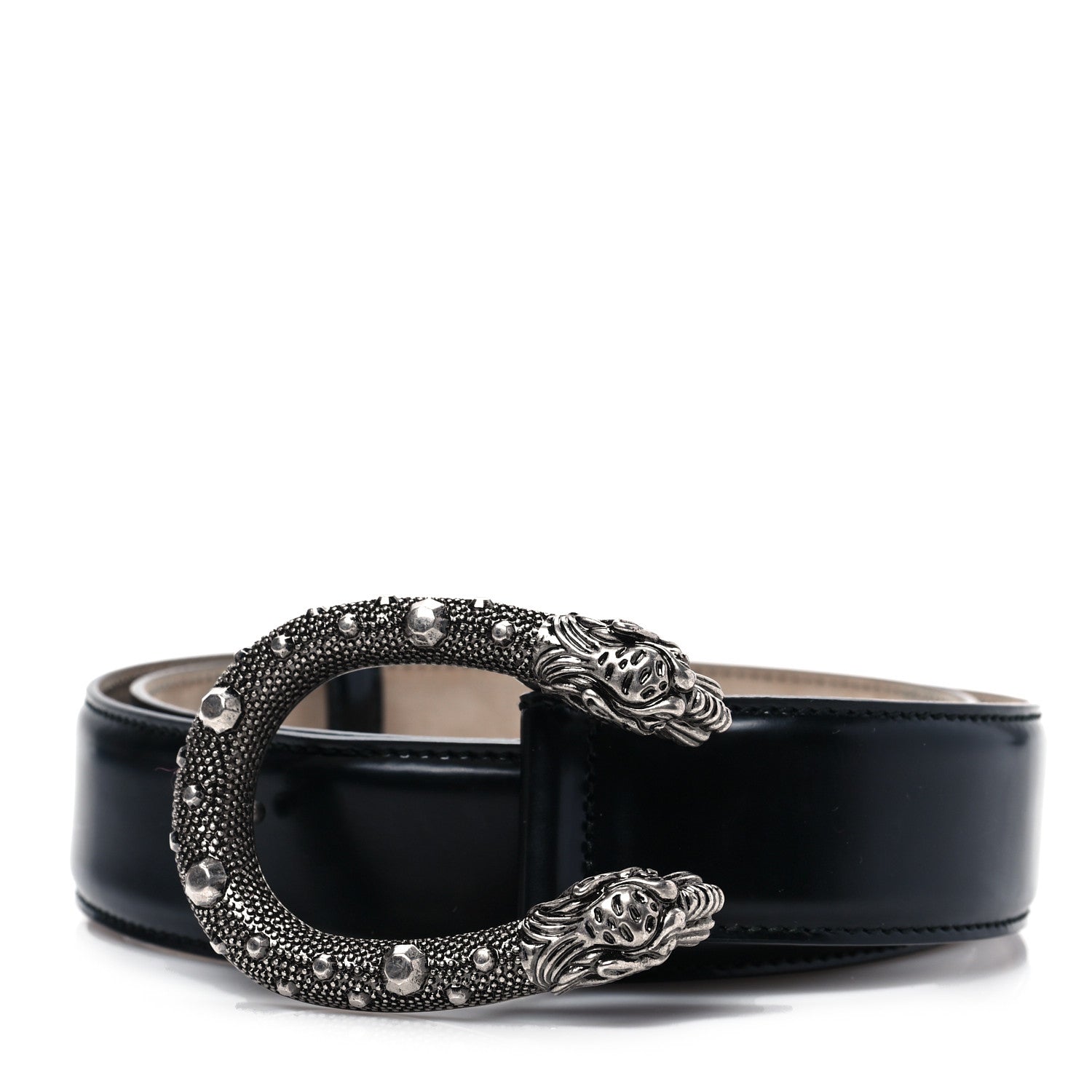 Gucci Lisse Calfskin Dionysus 35mm Belt 90 36 Black 1 of 6