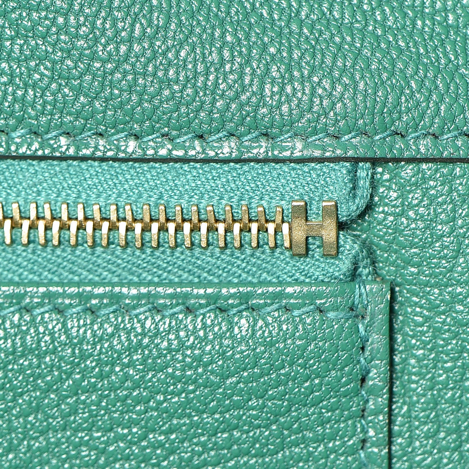 Hermes Taurillon Clemence Birkin 35 Vert Vertigo 12 of 35