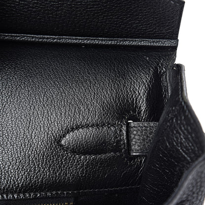 Hermes Togo Birkin 35 Black 12 of 32