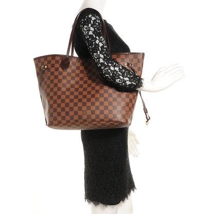 Louis Vuitton Damier Ebene Neverfull MM 2 of 7