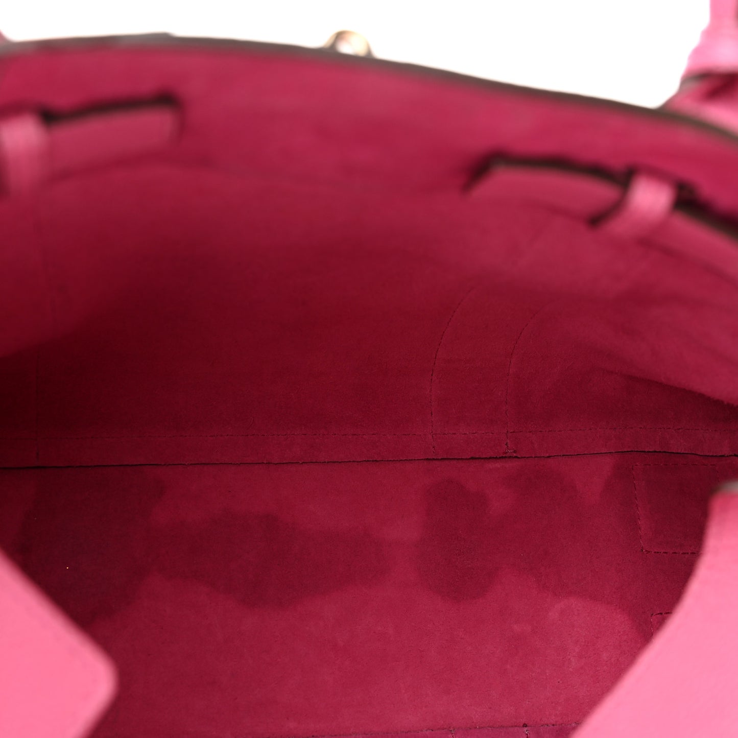 Natural Leather Bayswater Raspberry