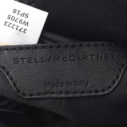 Stella McCartney Eco Alter Nappa Embossed Mini Star Falabella Tote Black Pink 7 of 9
