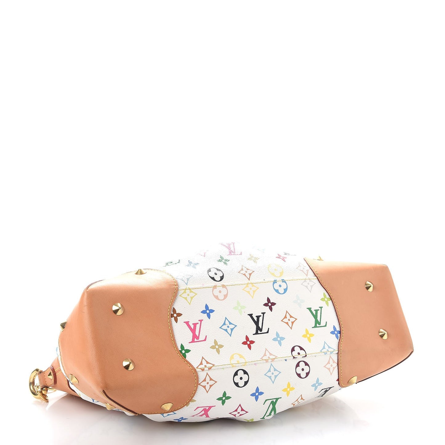 Monogram Multicolor Judy GM White